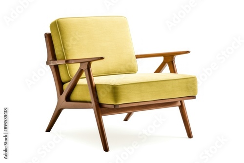 Mid-Century Modern chair furniture armchair canvas.