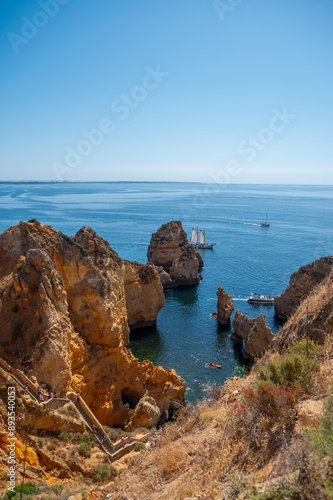 Ponta da Piedade in Lagos, Algarve, Portugal