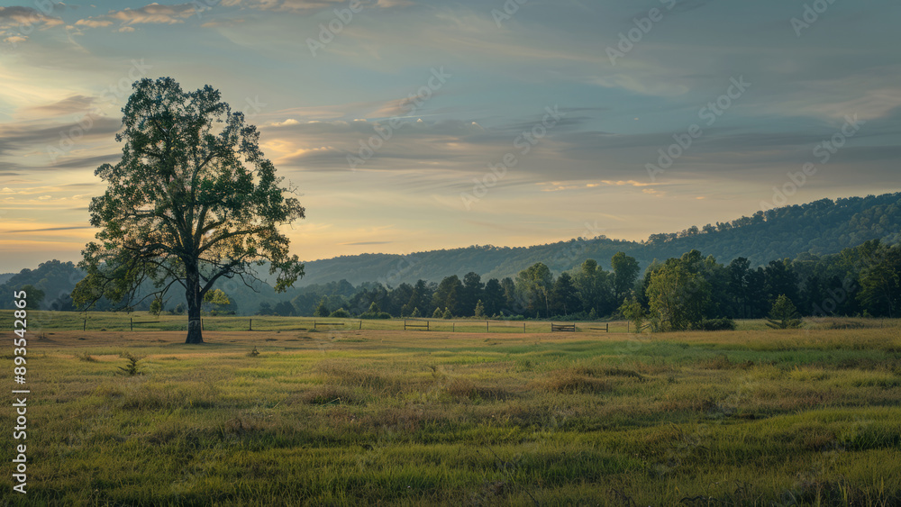 Southern Landscape at Sunrise Southern Landscape at Sunrise