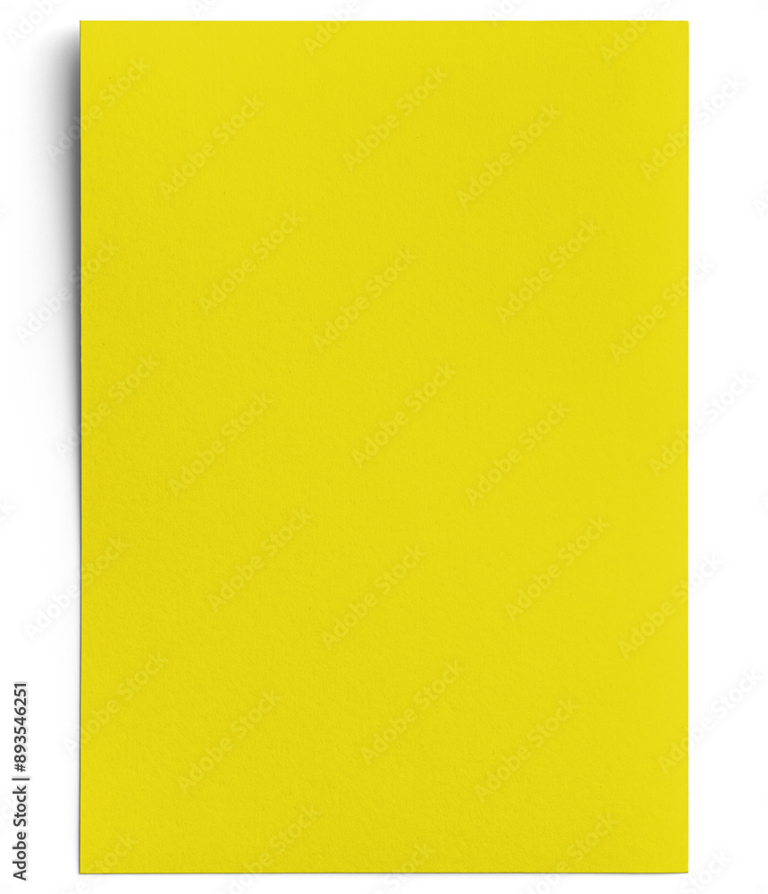 Plain Yellow Card 5x7in Front Plain Yellow Card 5x7in Front