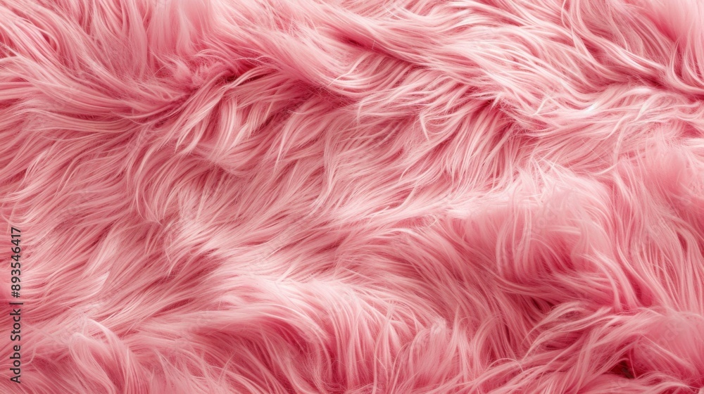 Background and texture of natural pink fur animal Background and texture of natural pink fur animal