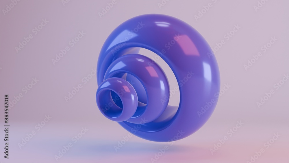 Abstract futuristic purple shapes, 3d render Abstract futuristic purple shapes, 3d render