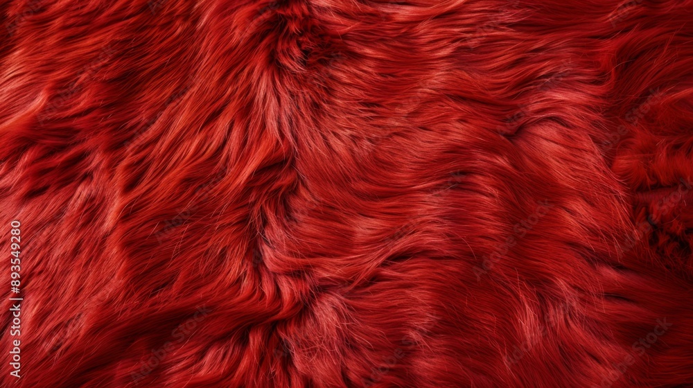 Background and texture of natural red fur animal Background and texture of natural red fur animal