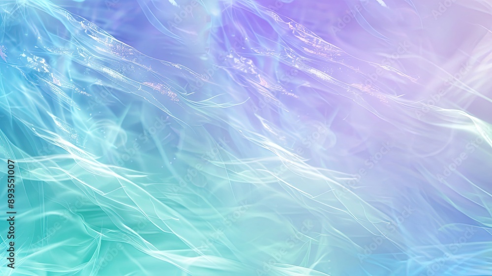 A dreamy, holographic effect created by a soft pastel gradient background with blue, purple, and green hues blending seamlessly. A dreamy, holographic effect created by a soft pastel gradient background with blue, purple, and green hues blending seamlessly.
