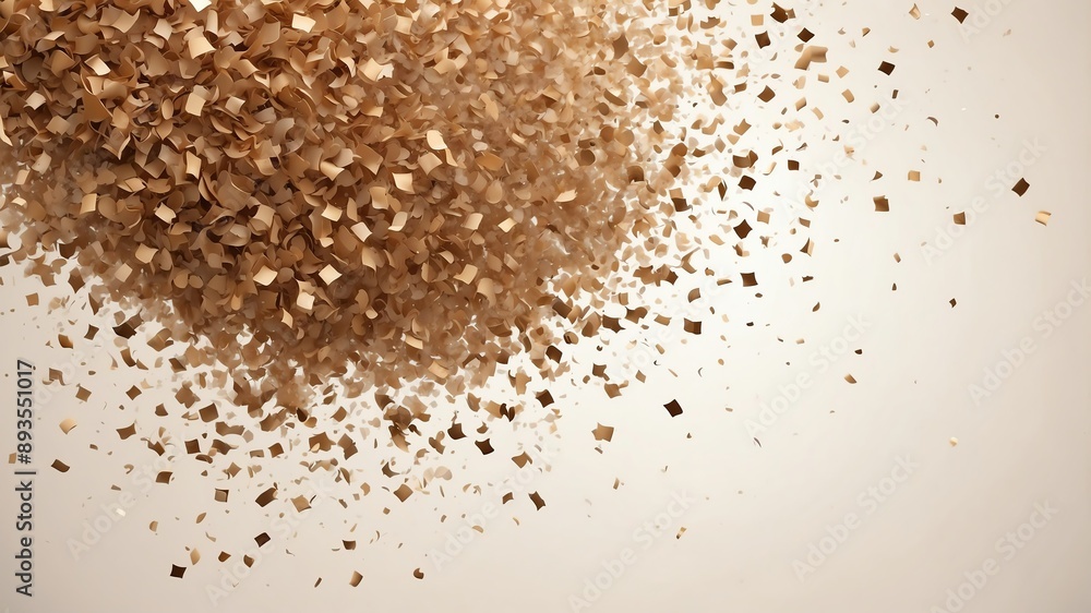 brown confetti explosion abstract background design brown confetti explosion abstract background design