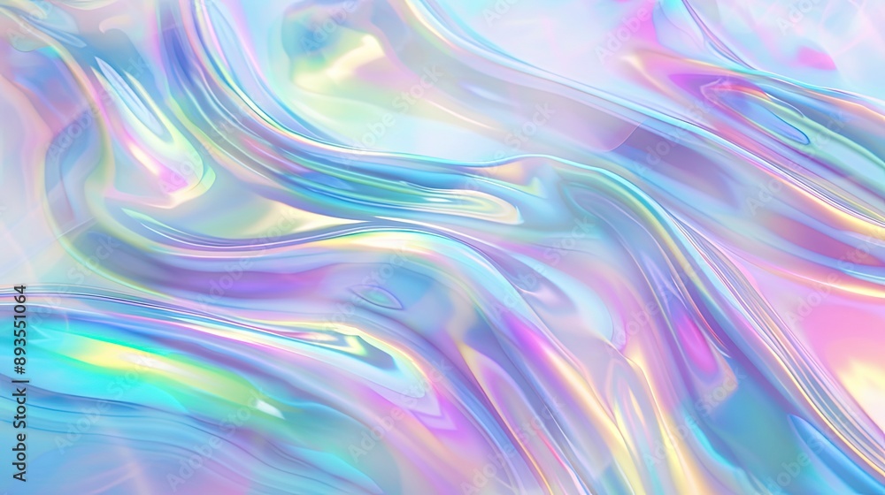 A dreamy, holographic effect created by a soft pastel gradient background with blue, purple, and green hues blending seamlessly. A dreamy, holographic effect created by a soft pastel gradient background with blue, purple, and green hues blending seamlessly.