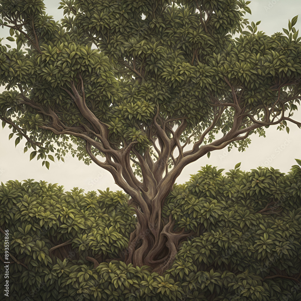 tree in the garden