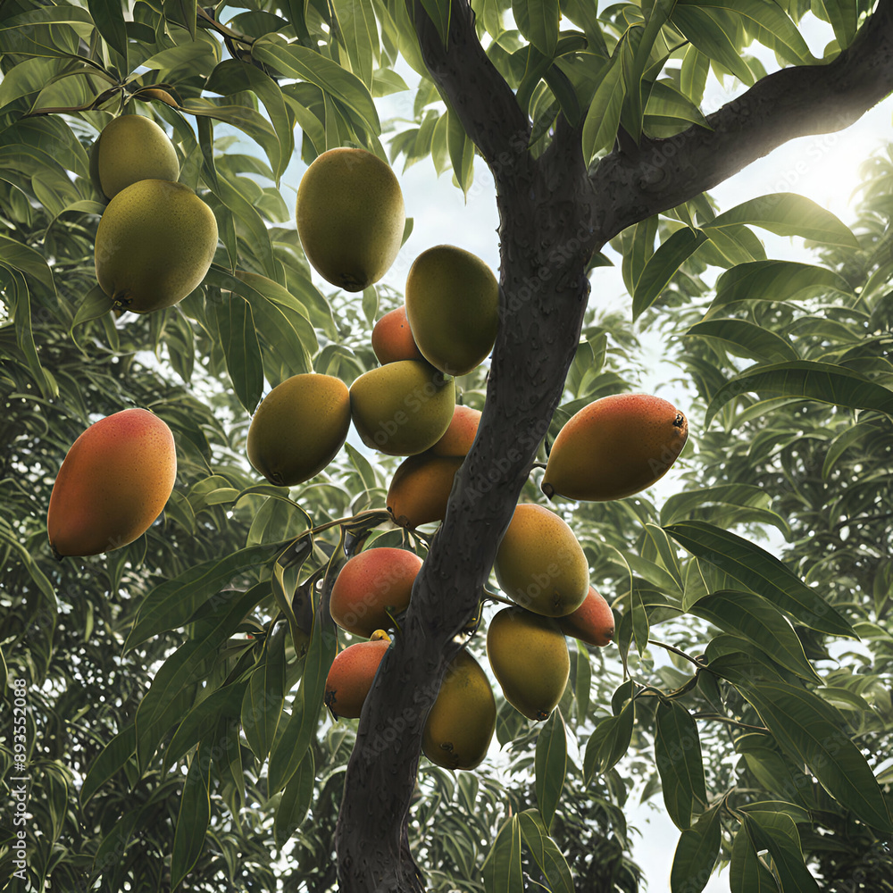 apples on tree