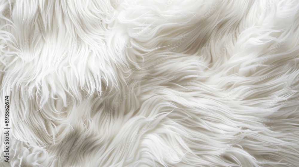 Background and texture of natural white fur animal Background and texture of natural white fur animal