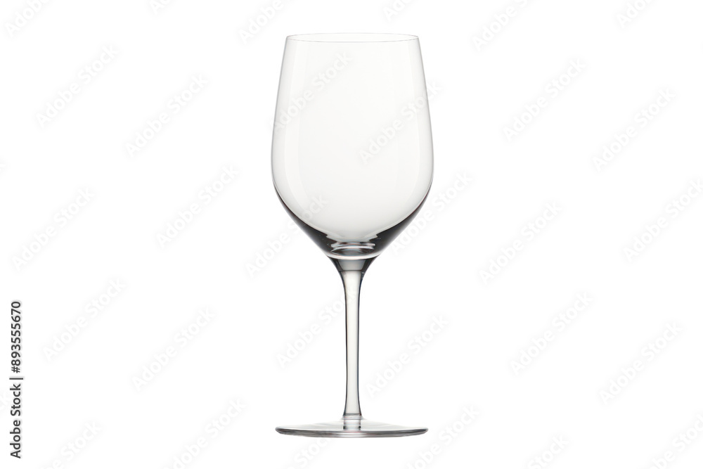 minimalist, elegant glass with a delicate stem and a thin rim, crafted from clear, high-quality glass. Isolated on a white background. minimalist, elegant glass with a delicate stem and a thin rim, crafted from clear, high-quality glass. Isolated on a white background.