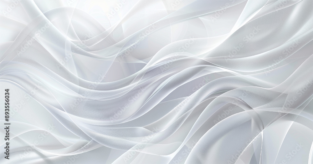 Abstract white background with soft waves and light lines for an elegant design Abstract white background with soft waves and light lines for an elegant design