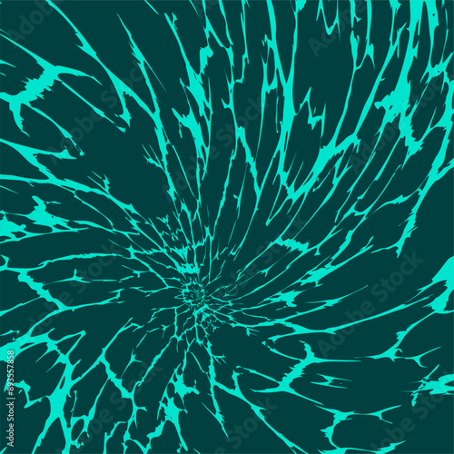 tosca green crack background vector