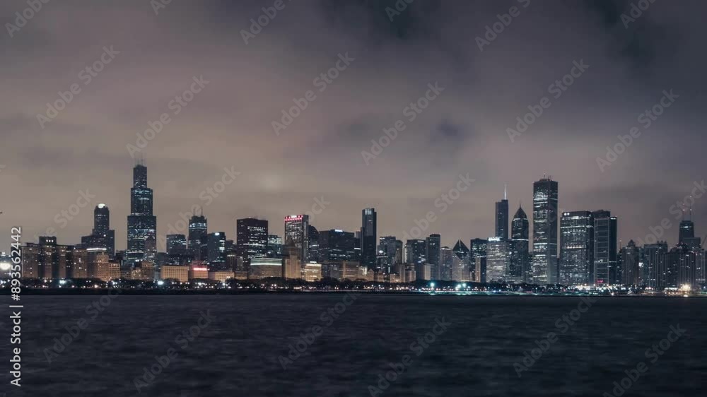 Chicago skyline at night Chicago Skyline at Night
Chicago skyline at night Chicago Skyline at Night