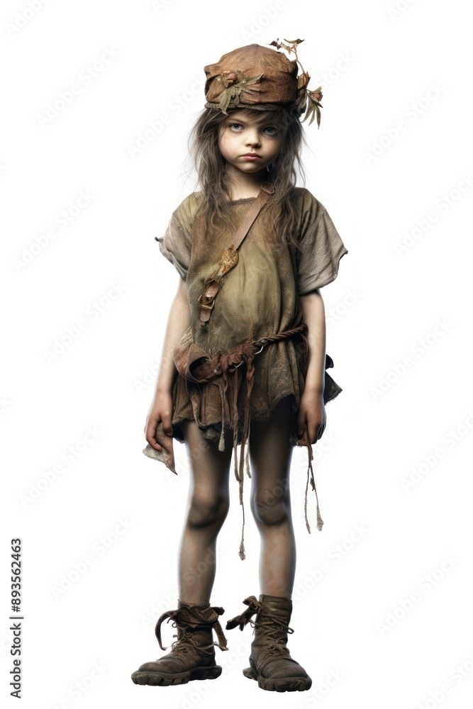 Fototapeta premium A little elf photography portrait footwear.