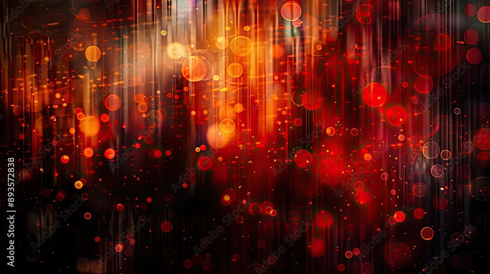 Bold abstract backdrop with deep reds and blacks city lights Bold abstract backdrop with deep reds and blacks city lights