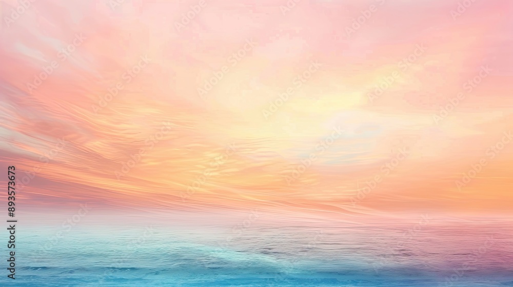 Pastel sunset gradient background with blurred textures and shimmering lights Pastel sunset gradient background with blurred textures and shimmering lights