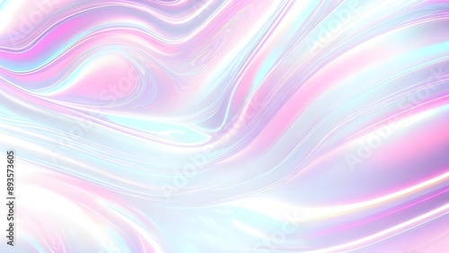 Wallpaper Mural olographic background light refraction texture overlay effect for photo and mockups. Organic drop diagonal holographic flare on a white wall. Shadows for natural light effects. Blurred rainbow light Torontodigital.ca