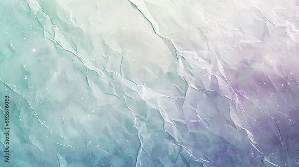 Obraz premium Lavender and seafoam wallpaper with white paper texture glowing light specks and lines