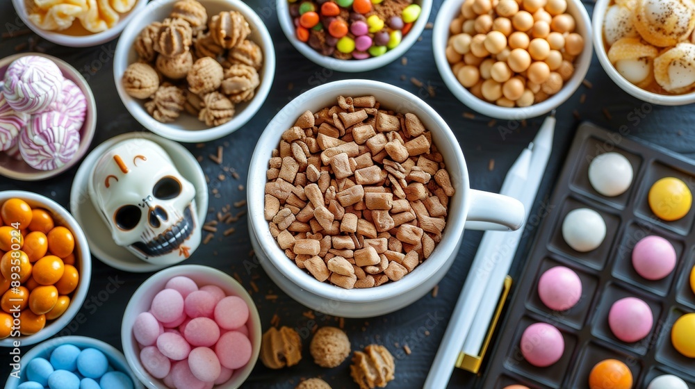 Delicious Candy Variety | Sweet Treats Display Delicious Candy Variety | Sweet Treats Display