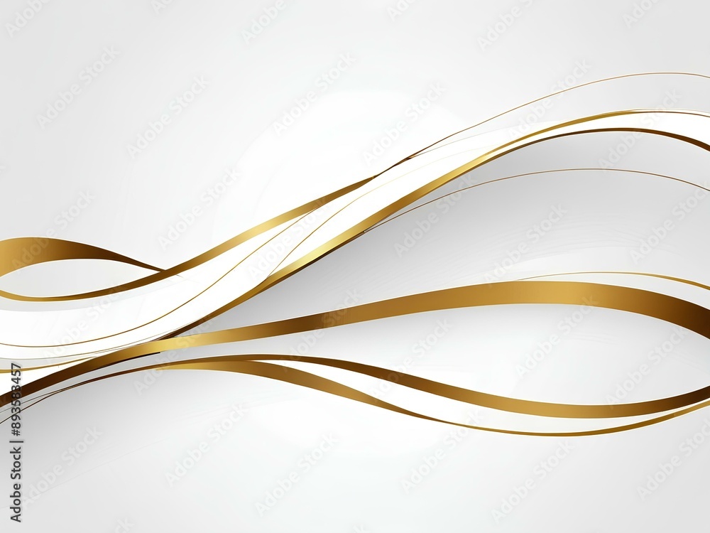 Obraz premium abstract background with golden wave