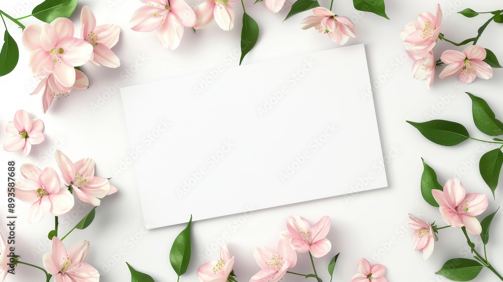 pastel flowers frame or picture invitation greeting card pastel flowers frame or picture invitation greeting card