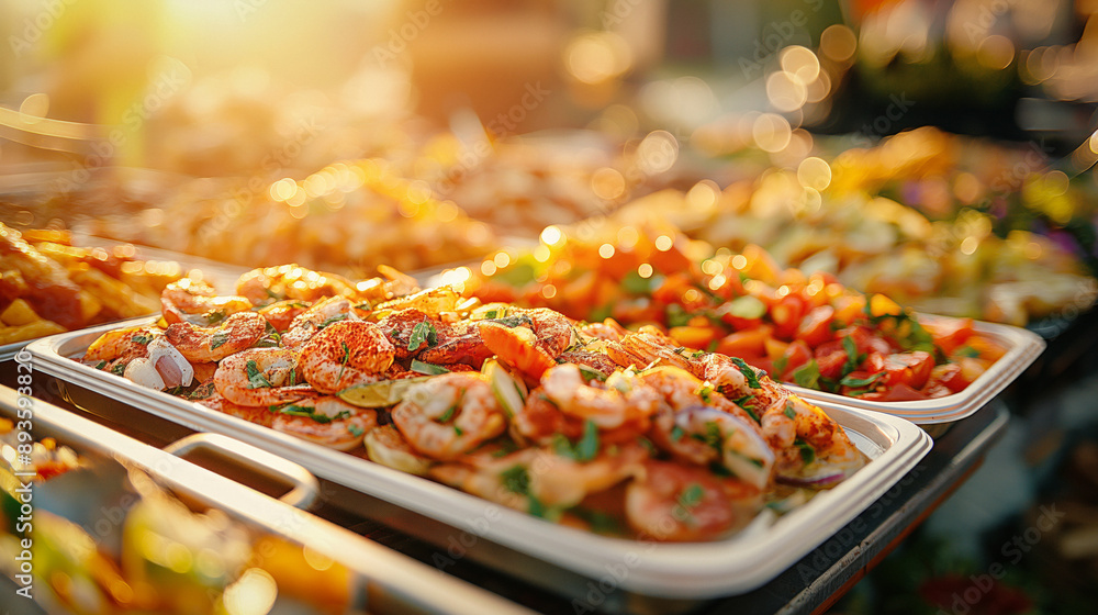 Obraz premium Food festival