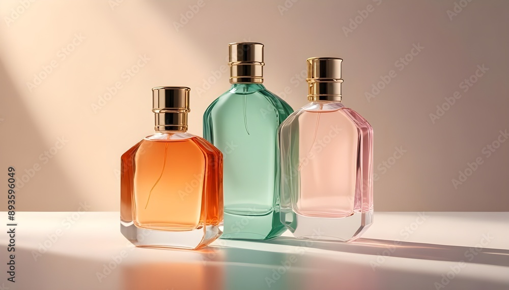 bottle of perfume isolated on white bottle of perfume isolated on white