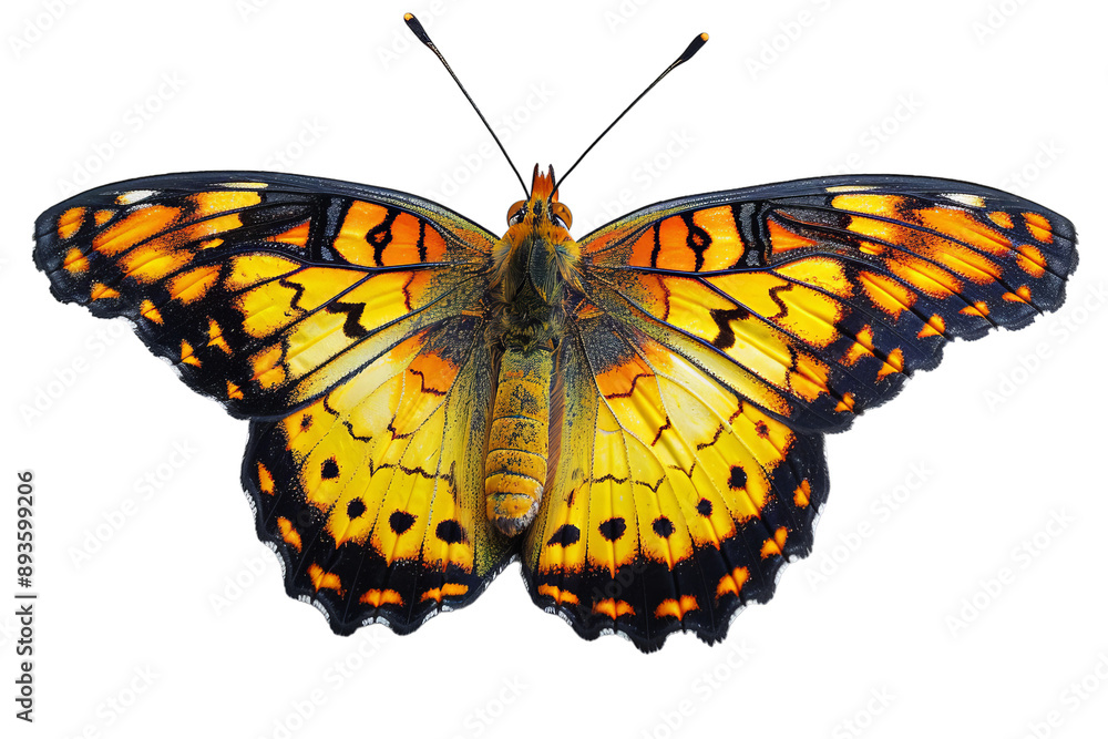 Fototapeta premium Majestic Butterfly on Transparent, png