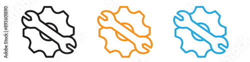 Easy Installation icon vector logo set collection for web app ui
