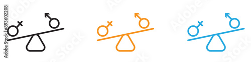 Hormone imbalance icon vector logo set collection for web app ui