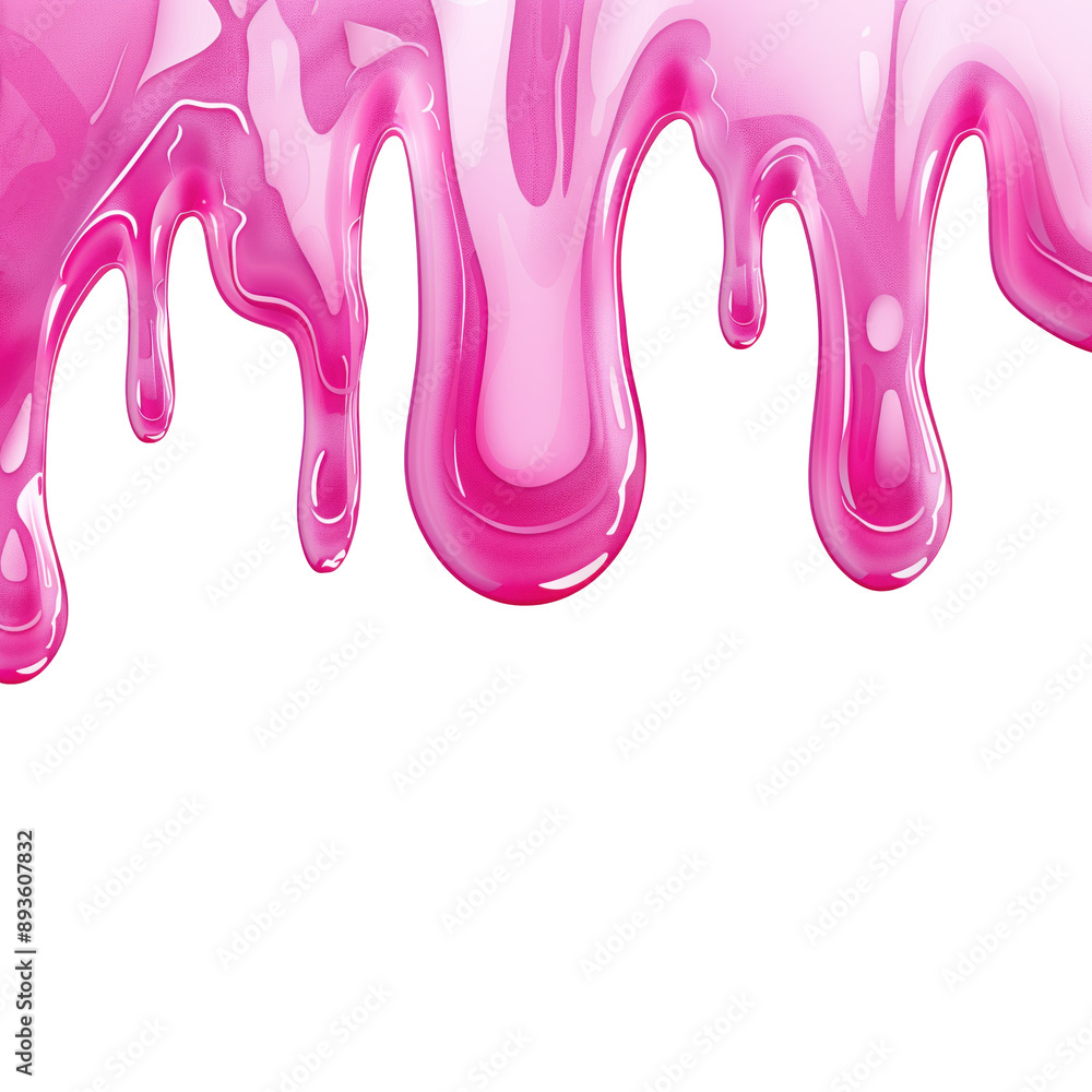 Pink slime drips down Pink slime drips down
