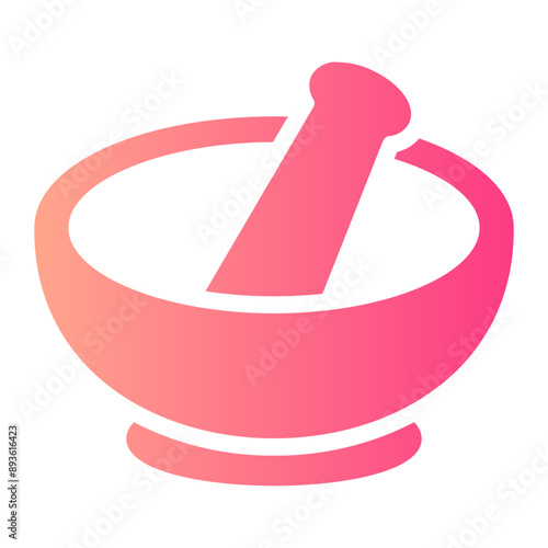 mortar gradient icon