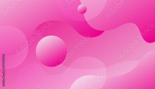 Abstract pink background. Fluid shapes composition. can be used for banner, layout, annual report, web design. Eps10 vector