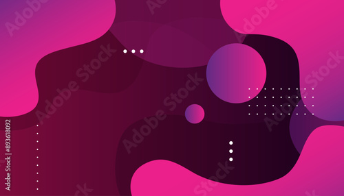 Dynamic abstract pink and purple color shapes background.  Can be used for posters, placards, brochures, banners, EPS 10
