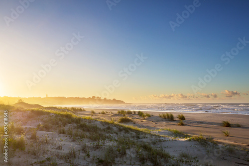 Fototapeta Naklejka Na Ścianę i Meble -  Sand dunes on coast