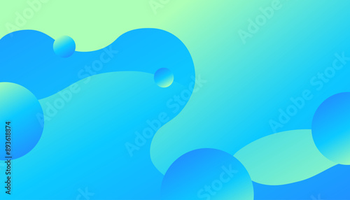 Light blue abstract background. Dynamic shapes composition.  It is suitable for posters, flyers, websites, covers, banners, advertising