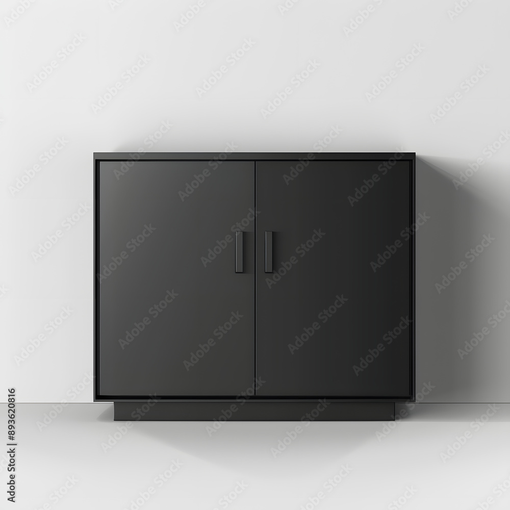minimal cabinet structure illustration AI generative minimal cabinet structure illustration AI generative