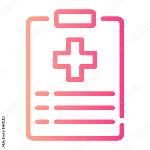 report gradient icon