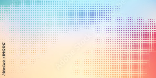 Smooth and blurry colorful gradient mesh background. Modern bright rainbow colors. Easy editable soft colored vector banner template. Premium quality