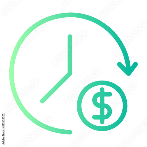installment gradient icon