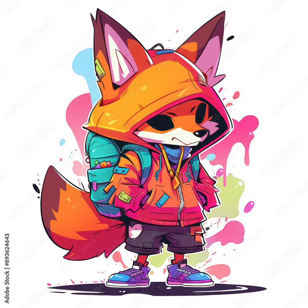 Cool Fox in a Hoodie Cool Fox in a Hoodie