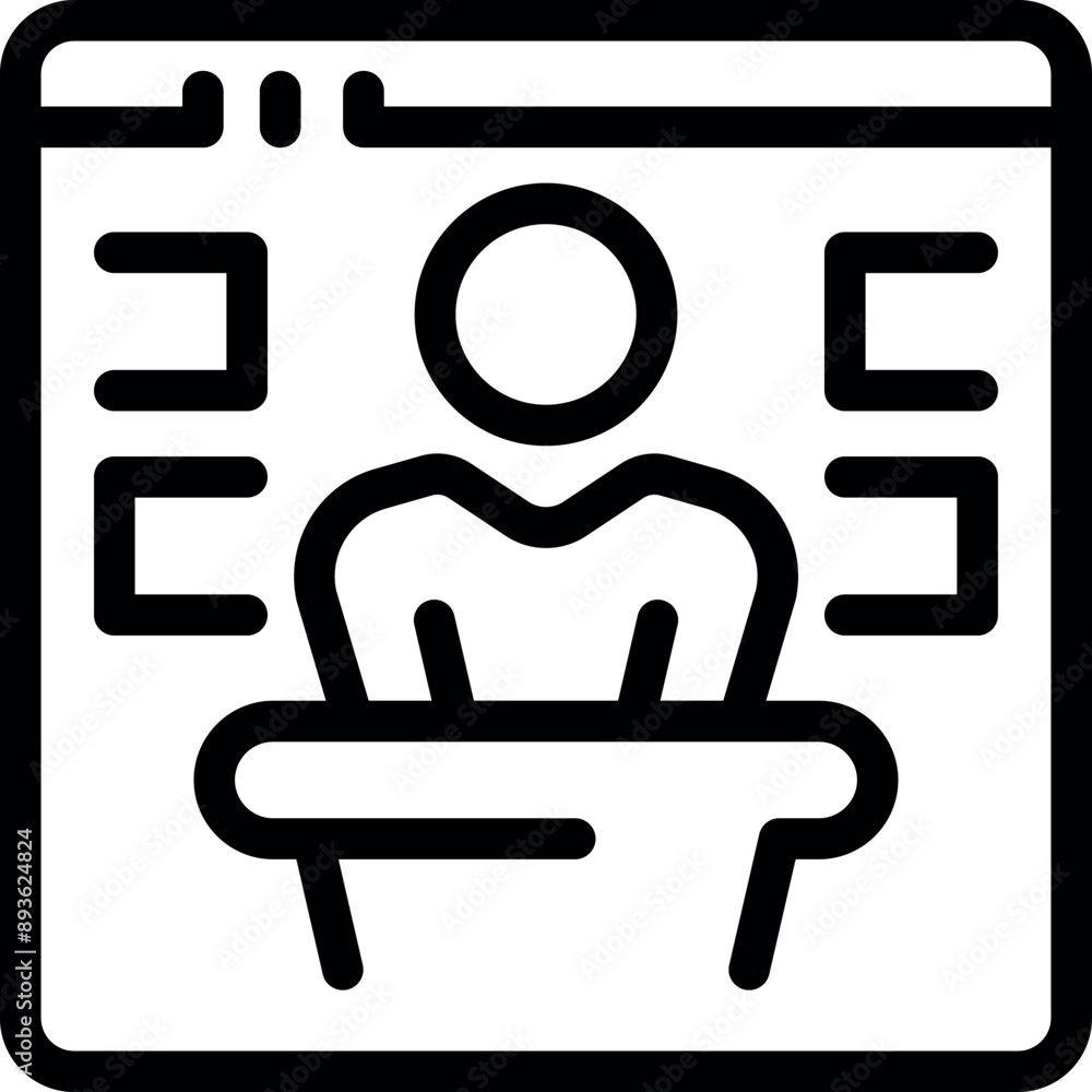 Businessman is completing an online survey, providing valuable feedback through a user friendly web form Businessman is completing an online survey, providing valuable feedback through a user friendly web form