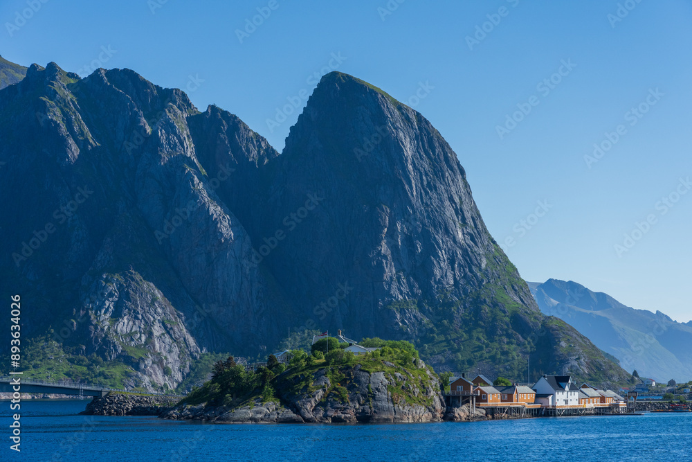 View from Reine, Moskenes, Lofoten, Norway View from Reine, Moskenes, Lofoten, Norway