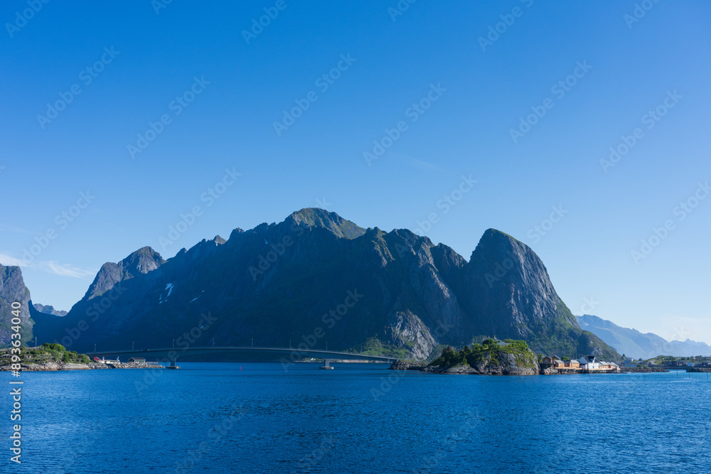 View from Reine, Moskenes, Lofoten, Norway