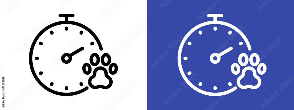 Dog competition icon logo sign set vector outline Dog competition icon logo sign set vector outline