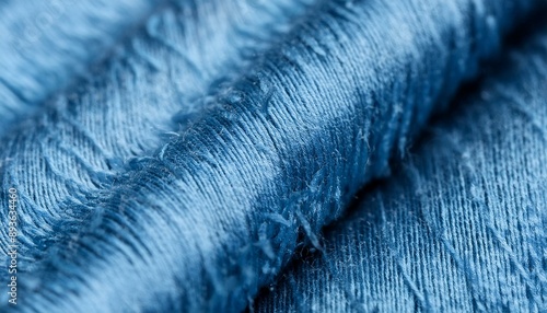 Wallpaper Mural Macro close up of cloth fiber. Fabric micro structure. Dry cleaning and laundry concept. Generative AI Torontodigital.ca