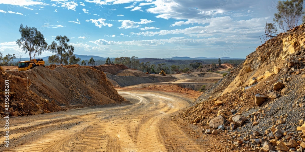 Eastern Laborers Abstract Gold Exploration in Eastern Mine: Laborers Enduring Harsh ...