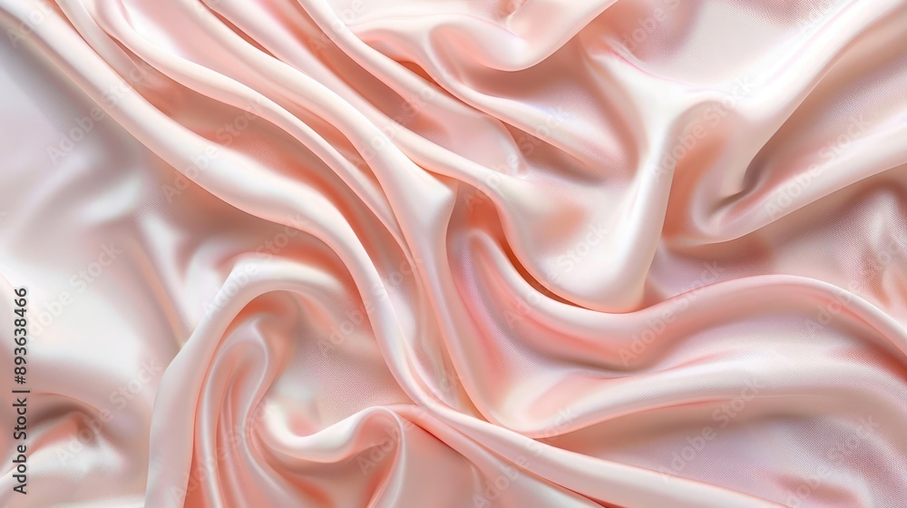 Soft pink silk texture with gentle folds for mockup and design Soft pink silk texture with gentle folds for mockup and design