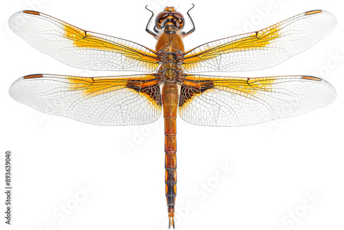 Detailed Dragonfly Close-Up