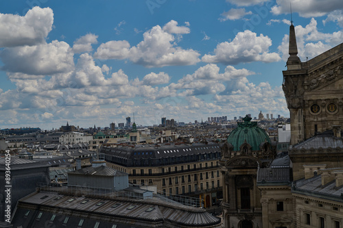 Sightseeing in Paris through Montmartre, the Latin Quarter, Notre Dame, the Eiffel Tower, the Champs Elysées, the Louvre Museum and the streets with ancient buildings, in the year of the Olympic Games